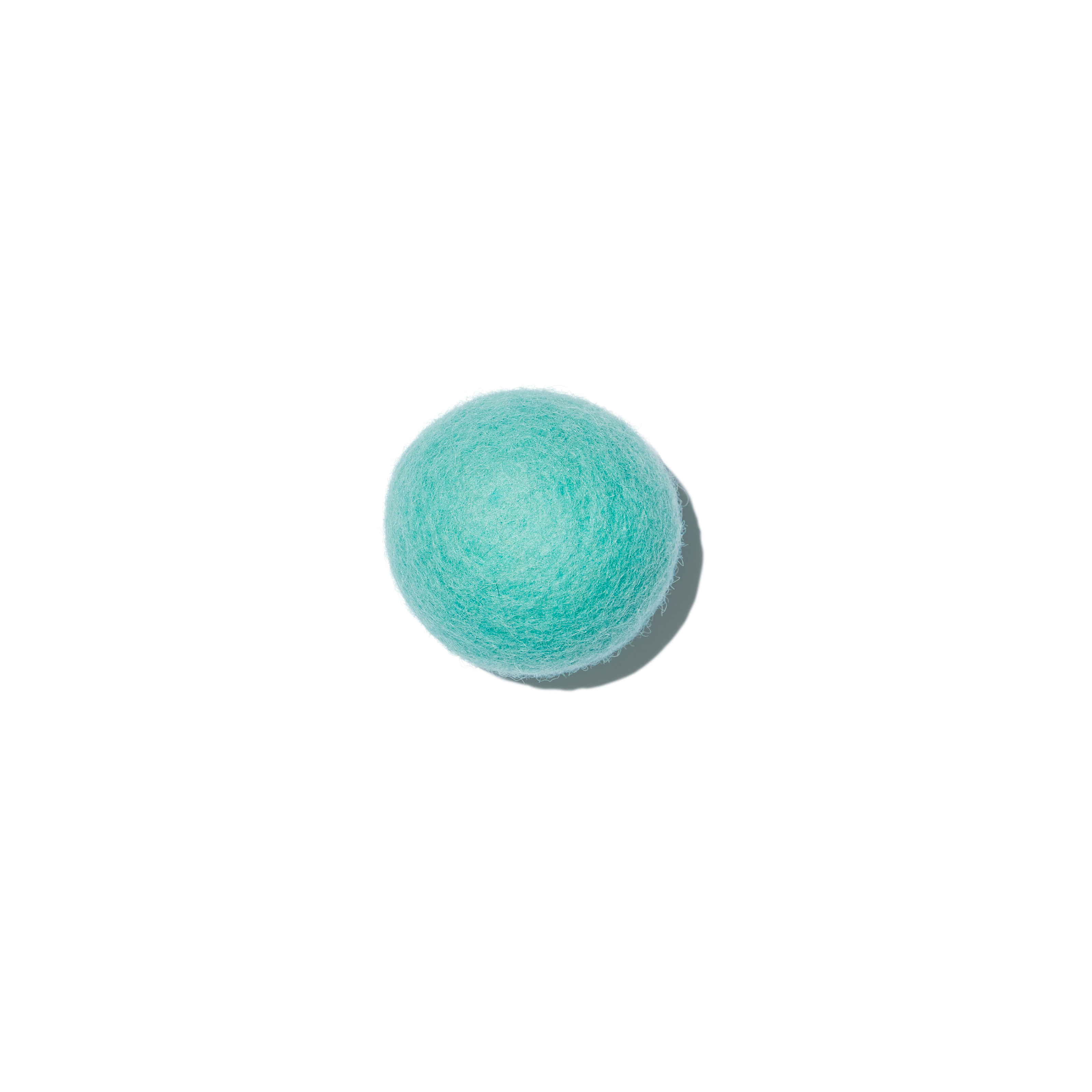Aqua Felt Ball