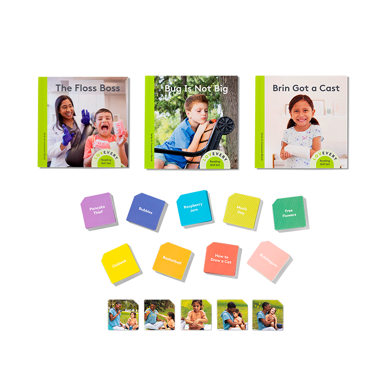 Reading Skill Set, Box 6, K to 1st grade